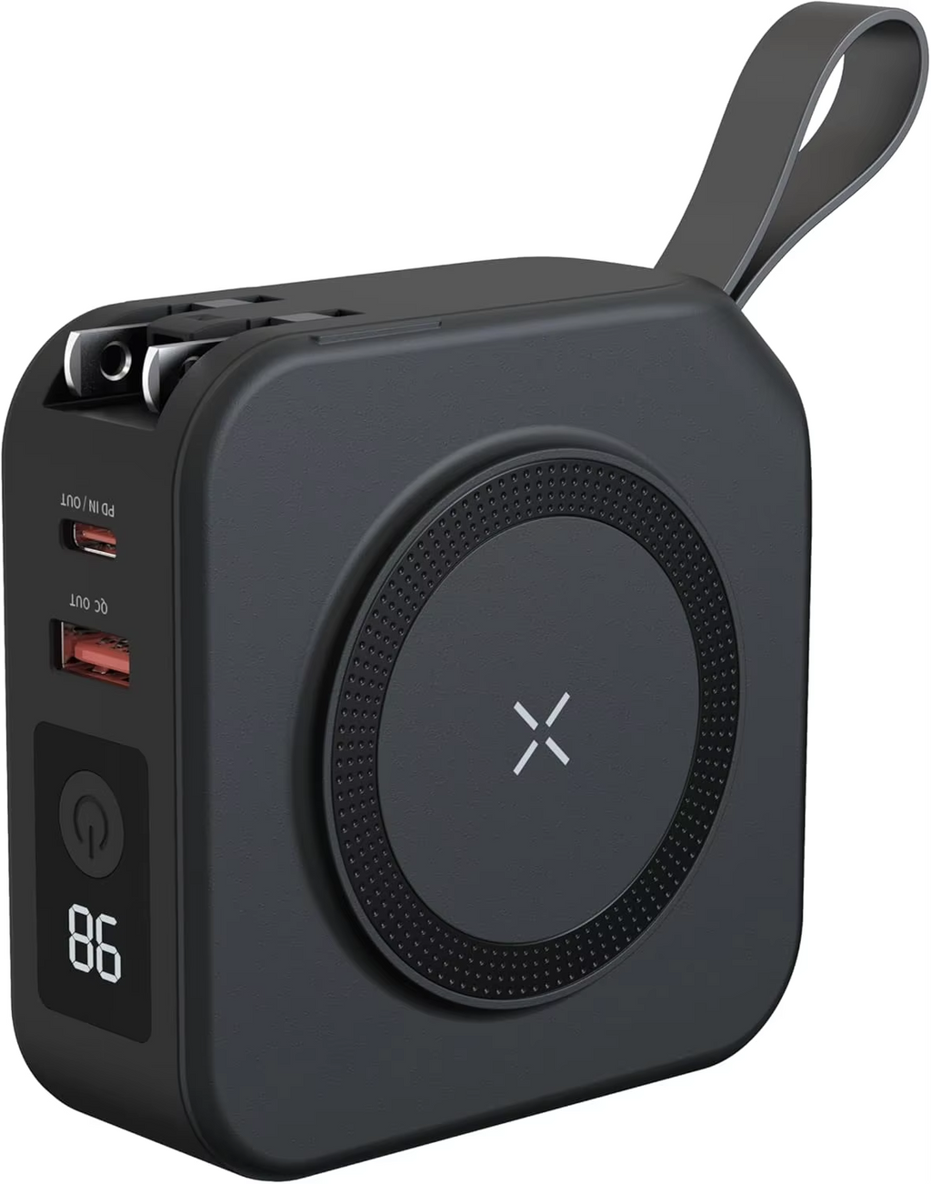 Five in one magnetic wireless power bank 22.5W.