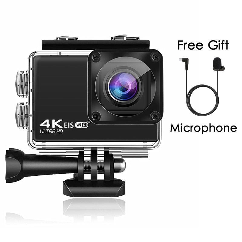H10 EIS Anti-shake Action Camera Ultra HD 4K.