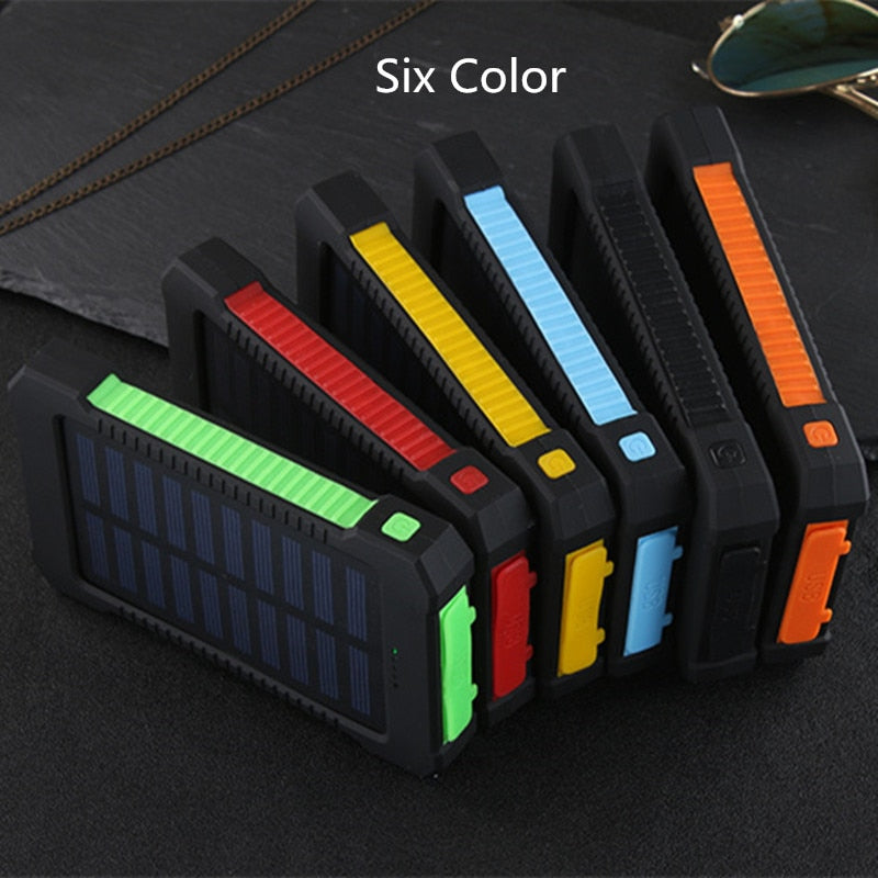 For Smartphone with LED Light Solar Power Bank.