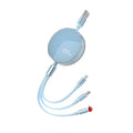 100W three in one telescopic data cable.
