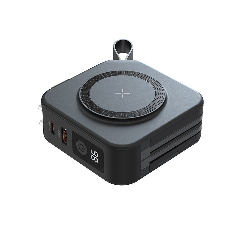 Five in one magnetic wireless power bank 22.5W.