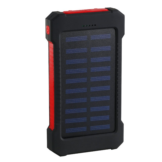 For Smartphone with LED Light Solar Power Bank.