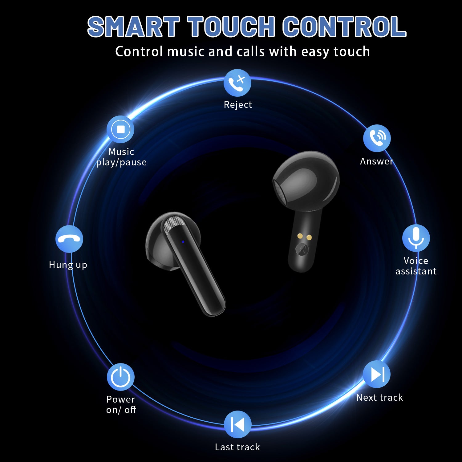 AKZ-S18 power bank tws earbuds.