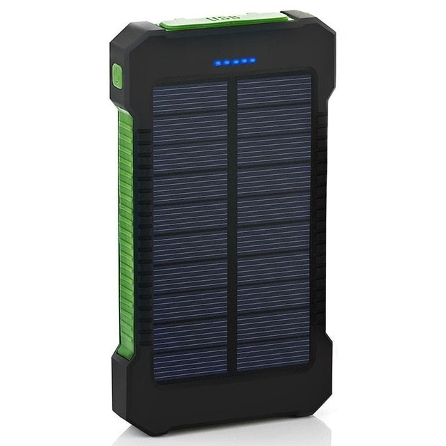 For Smartphone with LED Light Solar Power Bank.