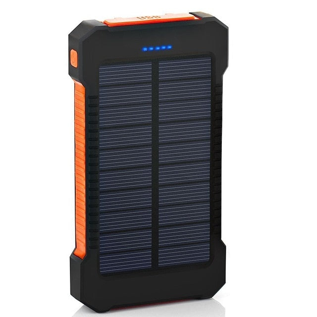 For Smartphone with LED Light Solar Power Bank.